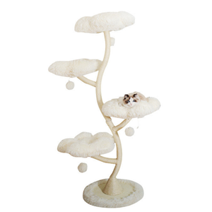 Chất lượng cao mèo gãi cây hoa khung kim loại leo tháp với sisal bài - Product Image 1