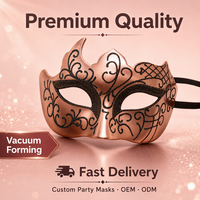 Masque de fête pour adulte en PVC intégral pour Halloween et le Poisson d'avril