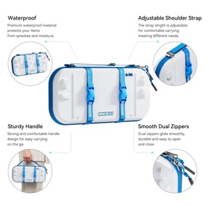 Estuche de Almacenamiento Serie Space Cat para Nintendo <span class=keywords><strong>Switch</strong></span> 2, Bolsa Protectora Rígida de EVA a Prueba de Golpes con 12 Ranuras para Tarjetas de Juego - Product Image 4