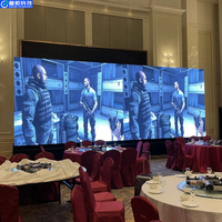 Pushunled P2.6 İç Mekan Kiralık Etkinlikler İçin Asla Kararmayan Tam Renkli 4K LED Ekran Yüksek Yenileme Hızı 3840-7680Hz 3 Yıl Garantili Döküm Gövdeli