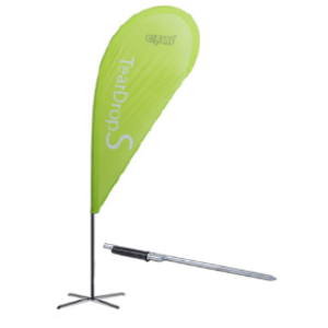 PromoFlag Forma de Gota con Espiga de Tierra - Product Image 1