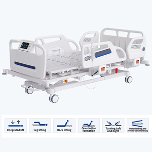 Cama de hospital eléctrica de 7 funciones para sala privada y cama médica multifuncional de UCI con balanza - Product Image 4