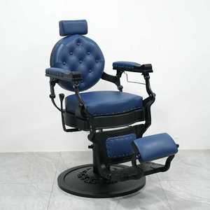 Sillón de Barbería Hidráulico Reclinable de Alta Resistencia, Silla de Estilismo Profesional para Salón con Base Grande y Alta Capacidad de Carga - Product Image 3