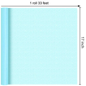 กระดาษห่อของขวัญลายดอกไม้สีม่วงฟ้าทองชมพูมุกบริสุทธิ์ - Product Image 6