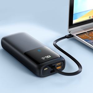 Batteries externes portables 65W avec écran numérique, sortie PD 40W, grande capacité 20000mAh, charge rapide, nouveaux produits, affichage LED USB intégré - Product Image 3
