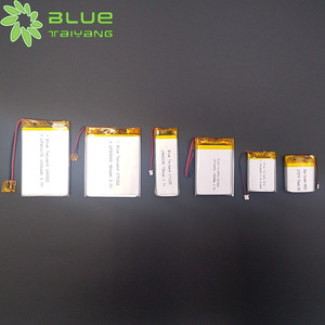 Màu Xanh taiyang pin <span class=keywords><strong>lithium</strong></span> <span class=keywords><strong>polymer</strong></span> <span class=keywords><strong>501220</strong></span> nhỏ nhất 3.7V 80mAh Li-<span class=keywords><strong>polymer</strong></span> pin - Product Image 2