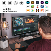 Tablettes Graphiques VEIKK Voila L/VO1060 avec Support de Stylet pour Appareils Windows, Mac, Android et Linux
