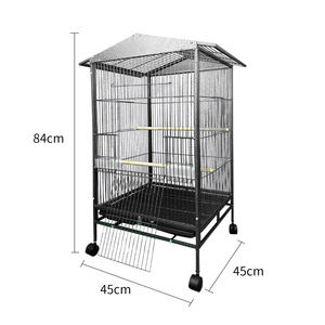 Grand fabricant amovible et empilable cage à oiseaux personnalisée pour élevage de volières en métal perroquets, pigeons, perruches et perruches avec séparateur - Product Image 6