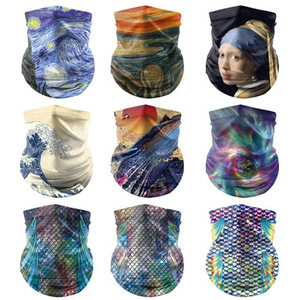 Impression numérique Polyester Masque de pêche Bandana de sport de plein air Bandana de mode <span class=keywords><strong>Tuban</strong></span> Design - Product Image 5