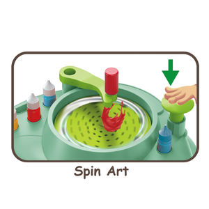 2024新教育diy艺术绘画涂鸦玩具趣味二合一彩色万花筒儿童绘画玩具 - Product Image 4