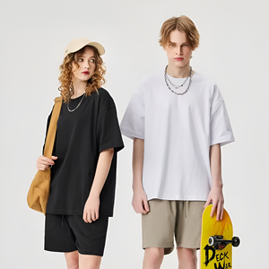 Biểu Tượng Tùy Chỉnh Chất Lượng Cao 280 GSM Trọng Lượng Nặng Hộp Phù Hợp Với 100% Cotton Drop Shoulder Quá Khổ Cắt Boxy T Áo Sơ Mi Cho Nam Giới - Product Image 1