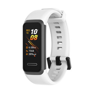 Bracelet en Silicone pour montre <span class=keywords><strong>Huawei</strong></span> <span class=keywords><strong>Band</strong></span> 4, couleur unie, bracelets de rechange - Product Image 4