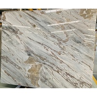 Prix de gros Dalles de marbre Calacatta bleu veiné or, carreaux de marbre Calacatta polis