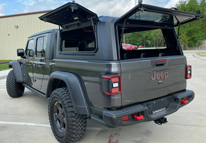 Para <span class=keywords><strong>Jeep</strong></span> Wrangler Gladiator <span class=keywords><strong>Rubicon</strong></span> accesorio de aluminio, toldo de camioneta de techo rígido para cama de camión, accesorio Exterior - Product Image 6