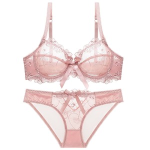 <b>Sexy</b> Lingerie <b>Set</b> Embroidery Transparent Mesh <b>Sexy</b> Lace Bra See Through Panty <b>Set</b> Plus Sizes Lingerie Women <b>Sexy</b> - Product Image 6