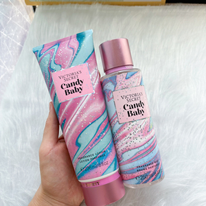 Ensemble de lotion corporelle <span class=keywords><strong>et</strong></span> brume <span class=keywords><strong>parfum</strong></span>ée <span class=keywords><strong>Victoria</strong></span> <span class=keywords><strong>Secret</strong></span> Candy Baby Original pour femmes, 250 ml de spray <span class=keywords><strong>et</strong></span> 236 ml de crème lotion - Product Image 3