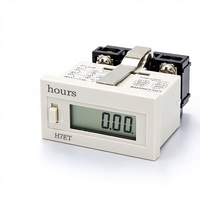 CHENF HB-961 HB-962 Compteur horaire industriel en plastique à 6 chiffres avec écran LCD, minuteur avec secondes, minutes et heures pour utilisation en bus