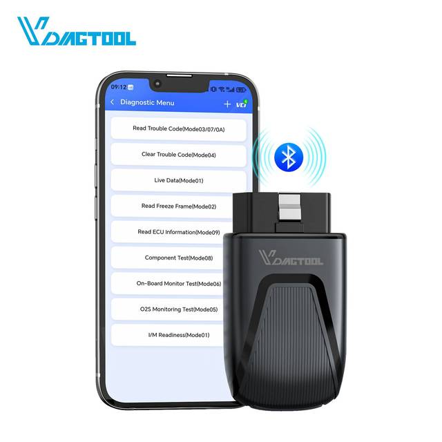 2026 New VDIAGTOOL D200 Free Update Car Full System Diagnostic Tool Bidirectional Mini OBD2 Scanner with 23+Rsete PK XTOOL A30M