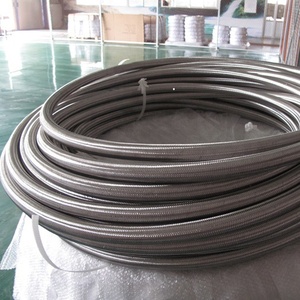 צינור מתכת צינור חוט חוט צינור גמיש צינור הגנה שרוול צינור נירוסטה i. d.5mm o. d.7mm o. יצרן מגולוון - Product Image 3