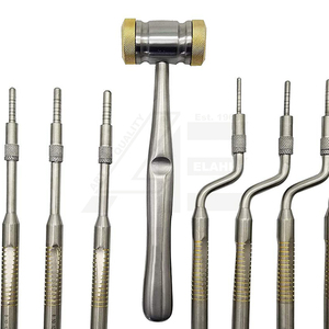 OSTEOTOMOS 11 PCS PUNTA DE TORNILLO CALIBRADA CÓNCAVA para ELEVACIÓN SINUSAL y DIFUSIÓN DE HUESOS CON CASETE DE ACERO INOXIDABLE - Product Image 4