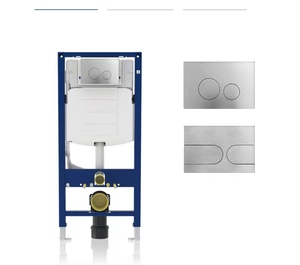 WC Sospeso Moderno con <span class=keywords><strong>Cassetta</strong></span> di Scarico Nascosta e Doppio Scarico DOLOGI Affidabile ed Elegante - Product Image 4