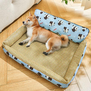 ที่นอนสัตว์เลี้ยงผ้าคลาสสิกเป็นมิตรต่อสิ่งแวดล้อมใหม่บ้านสุนัขสำหรับฤดูร้อนเตียงโซฟาสำหรับสัตว์เลี้ยงสี่ฤดู - Product Image 3