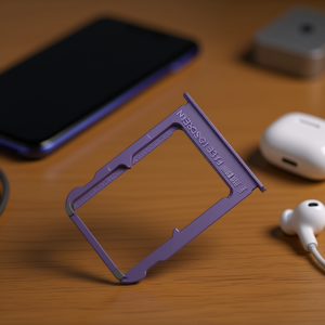 Vassoio porta SIM per Xiaomi Mi 9 SE - Viola - Product Image 2