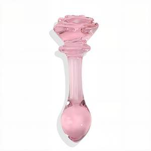 Juguete Sexual para Adultos, Dildo de Vidrio Impermeable y Ecológico, Multi-Estilo, para Masturbación Femenina y Uso Anal - Product Image 5