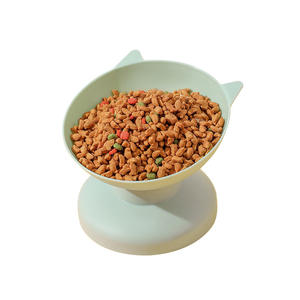 Dökülme geçirmez kedi su kasesi kişiselleştirilmiş plastik köpek maması kaseleri köpek maması kasesi - Product Image 1