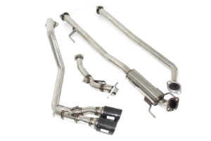 HKS TOYOTA HILUX Revo bên đôi sợi carbon hệ thống ống xả mèo trở lại hiệu suất với thép không gỉ và Muffler đuôi tip - Product Image 4