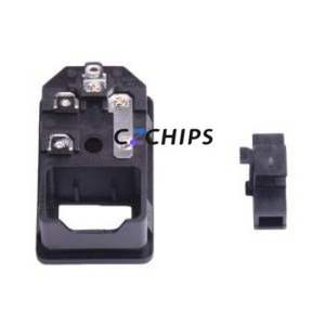 DB-14-F4-1.5 AC Power Connector Through hole Component (THT) Connector IEC 320-C14 1 3 Panel Mount - Product Image 1