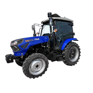 Trung Quốc 40hp 60hp 70hp mini 4WD nông nghiệp máy kéo giá rẻ 4x4 trang trại bánh xe máy kéo động cơ diesel 50hp đánh giá điện sử dụng điều kiện" - Product Image 6
