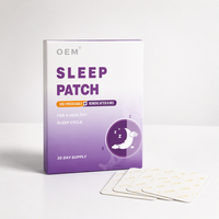 Patch transdermique de mélatonine à base d'extraits végétaux pour le sommeil, la relaxation et le bien-être nocturne – Marque privée