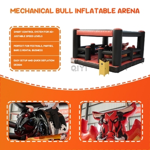 Rodeo Mechanical Bull Machine Inflable Bull Riding Mechanical Bull Ride Inflable para adultos - Product Image 3