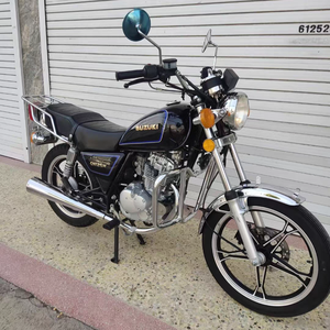Motocicleta Haojue Suzuki1 <span class=keywords><strong>de</strong></span> 125cc, Estilo Retro Cruiser, Monocilíndrica, Refrigerada por Aire, Resistente, para Ocio - Product Image 1