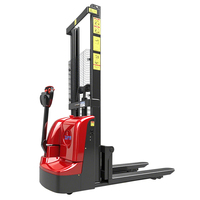 Chariot élévateur électrique Stacker1.5Ton Palette Stacker Moins cher Matériaux mobiles Ferme Usage domestique Lifter Électrique
