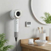 Sèche-cheveux sans lame BLDC 110k RPM, souffleur à ions négatifs, léger, portable, compact, diffuseur à température constante