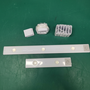 Luz LED Inteligente con Sensor, PVC, 120cm, 3.5W, Ojos de Gato, Montaje en Superficie, para Gabinete, Ra85, Temperatura de Color Ajustable, Brillo Ajustable - Product Image 1