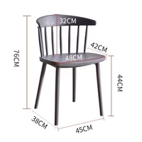 Chaises en plastique de gros pour l'extérieur, chaises de jardin légères pour patio, cour, pique-nique, réunion