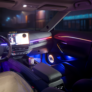 Éclairage d'ambiance intelligent pour l'intérieur de la voiture, compatible avec Vinfast <span class=keywords><strong>Vf7</strong></span> 2022 2024 2025, éclairage néon fluide et symphonique - Product Image 6