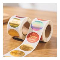 Étiquettes de canette de cou de bière d'expédition thermique directe de fanfold de couleur personnalisée de haute qualité 4X6