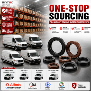 <span class=keywords><strong>Ricambi</strong></span> Auto all'Ingrosso, Parti di Ricambio per Auto, Guarnizione Anteriore Albero Motore per Ford Transit, Iveco Daily, Jac Sunray, Maxus V80, Benz Sprinter - Product Image 1