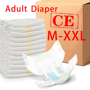 Pañales para Adultos al por Mayor OEM, Súper Gruesos, con Protección Antifugas con Revestimiento de Plástico, Pantalones para Incontinencia para el Cuidado de Ancianos, Muestra Gratis - Product Image 1
