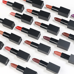 Private Label Quadrato Nero Magnetica di Lunga Durata Crema Rossetto Multicolor Rossetto Opaco - Product Image 1