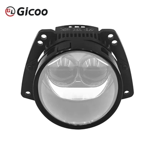 Lentes de Proyector Bi-LED para Automóvil de 3 Pulgadas, H7 LED H4 160W, Tres Ojos de Ángel Hiperboloide, Faros Delanteros H11 9005 9006 - Product Image 3