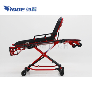 75 °   Brancard d'<span class=keywords><strong>ambulance</strong></span> à cadre en X réglable en hauteur (<span class=keywords><strong>44</strong></span>-110 cm) avec roues à vendre - Product Image 2