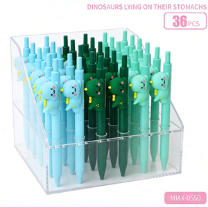 Bolígrafo de Gel 3D con Diseño de Dinosaurio, <span class=keywords><strong>Kawaii</strong></span>, de <span class=keywords><strong>Dibujos</strong></span> Animados, Tinta Negra de 0.7mm, Plástico, Creativo, <span class=keywords><strong>para</strong></span> la Escuela, Oficina, Papelería, Regalo <span class=keywords><strong>para</strong></span> Niños - Product Image 5