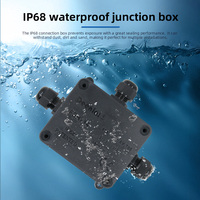 Carcasa de punto de acceso resistente a la intemperie IP68 de 3 vías para carcasa de ventilación protectora LoRaWAN de puerta de enlace IOT