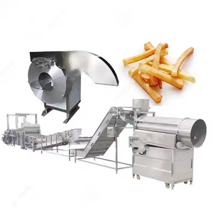 เครื่องทำมันฝรั่งทอดกรอบสแตนเลส304อัตโนมัติอุปกรณ์แปรรูปเฟรนช์ฟรายส์สำหรับโรงงานอบกรอบ - Product Image 1