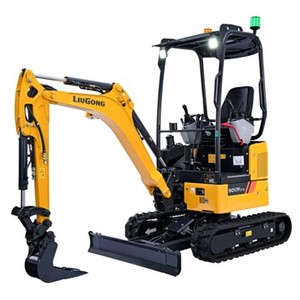 รถขุดขนาดเล็ก Liugong 9017FZTS 1.7 ตัน รุ่นใหม่ เครื่องยนต์ Kubota ตีนตะขาบเหล็ก โรงงานจีน ราคาดี - Product Image 1